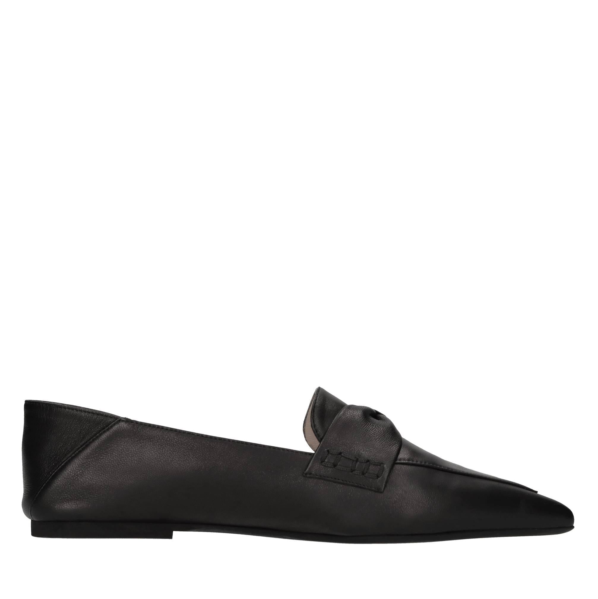 Ballerine in pelle 