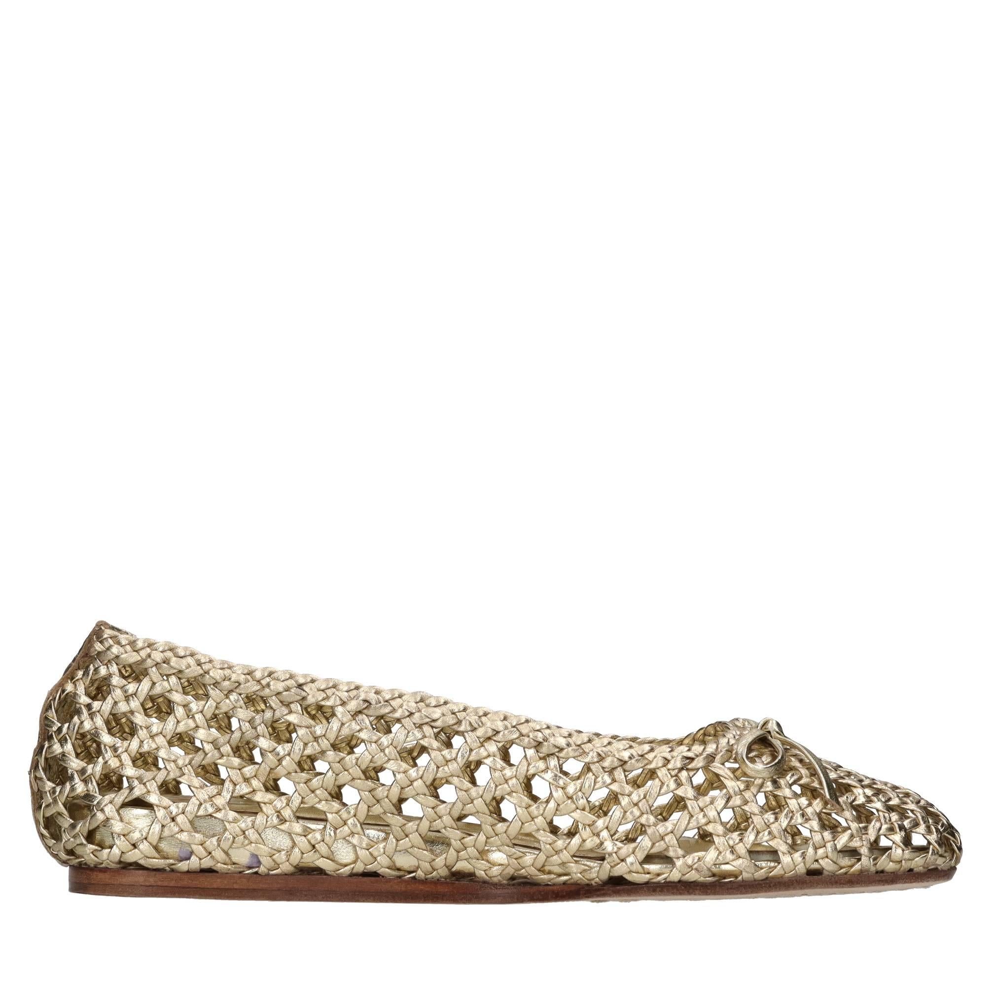 Ballerine in pelle 