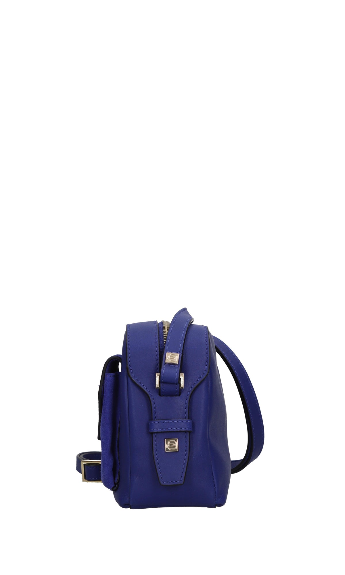 Borsa in pelle e camoscio 