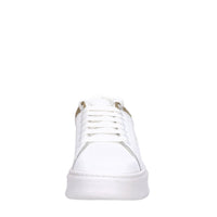 Sneakers in pelle e strass 