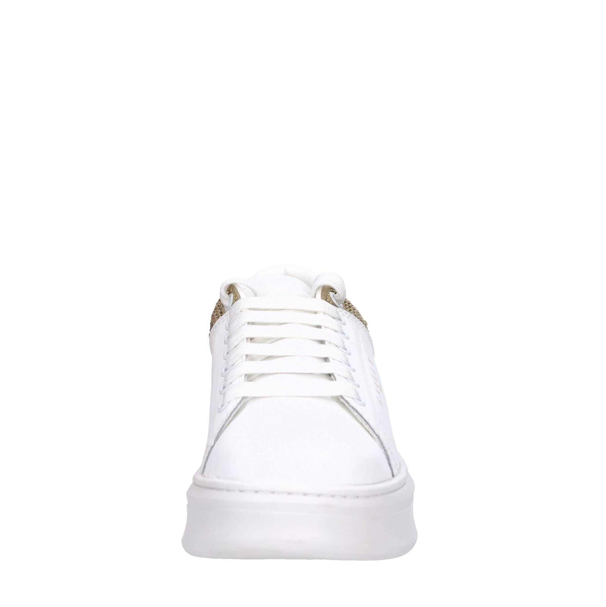 Sneakers in pelle e strass 
