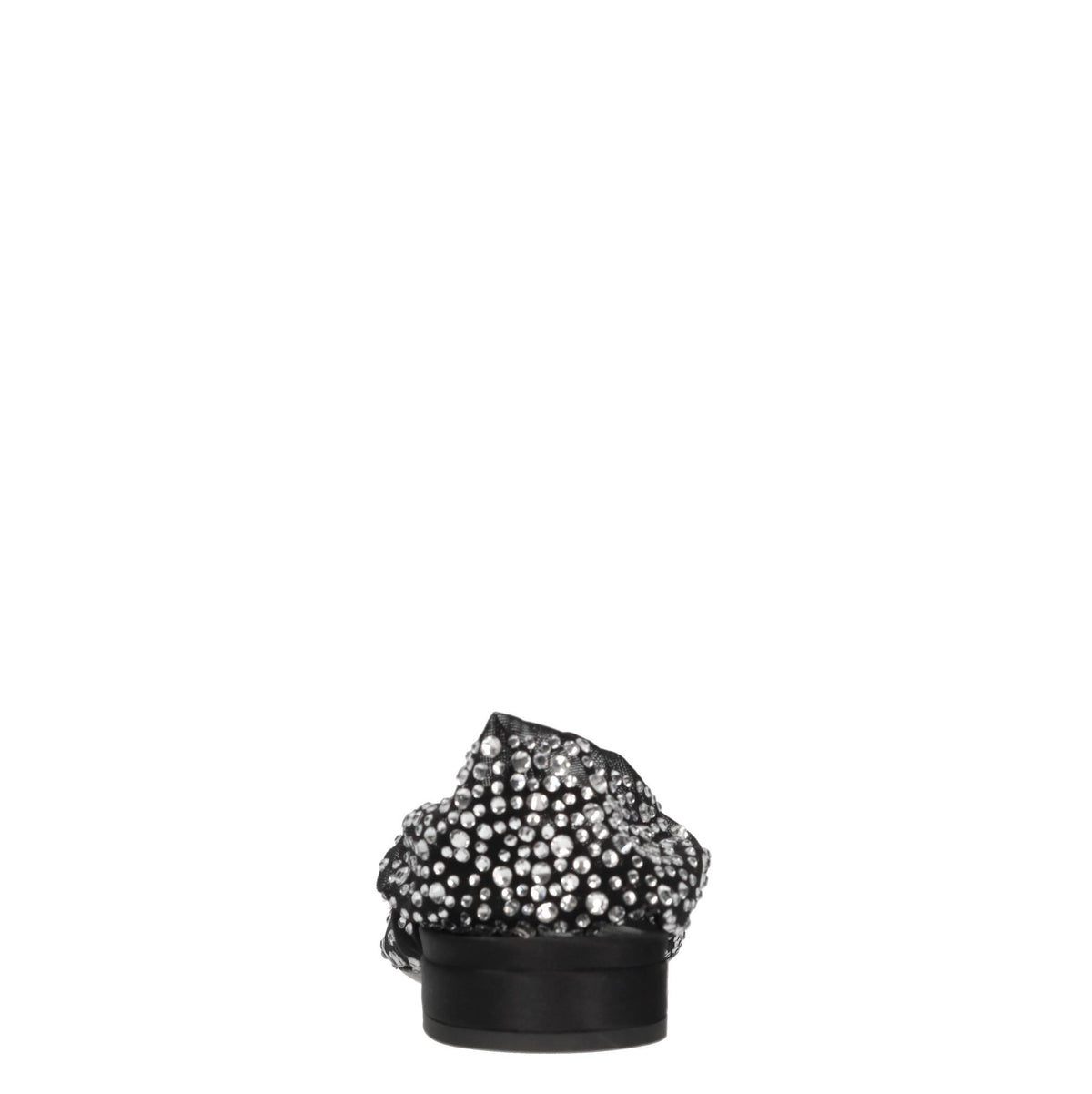 Ballerine slingback in tulle e strass 