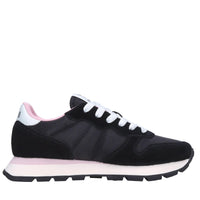 Sneakers in camoscio e pelle 