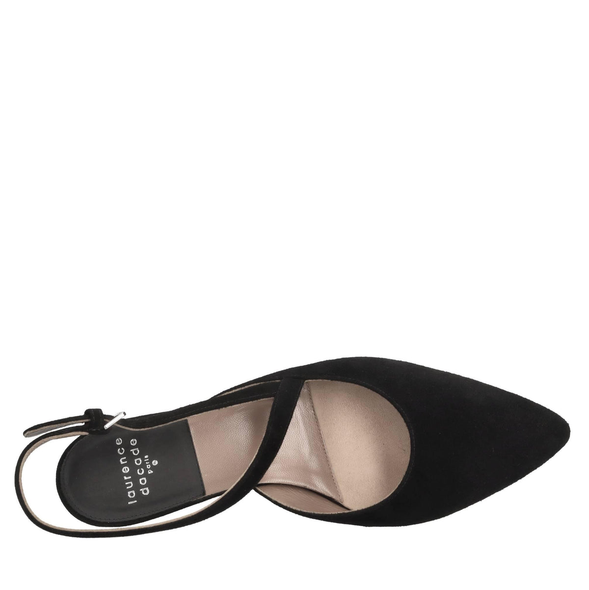 Ballerine slingback Anael in camoscio 