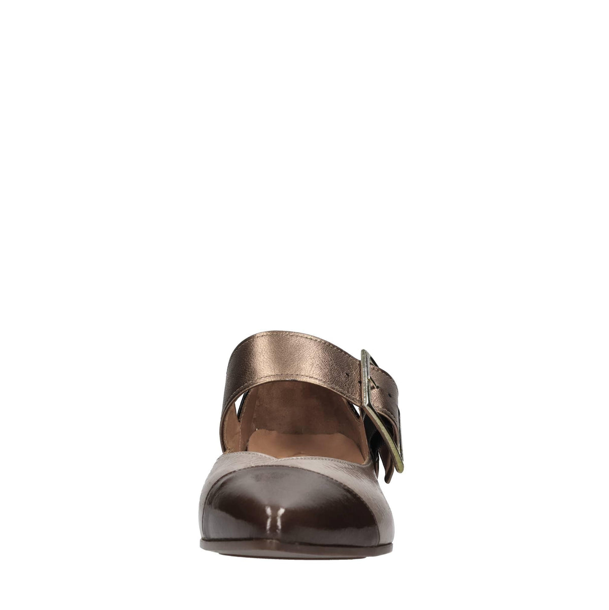 Décolleté modello Hebas in pelle 