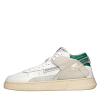 Sneakers modello HIGH COMBO in pelle e camoscio 