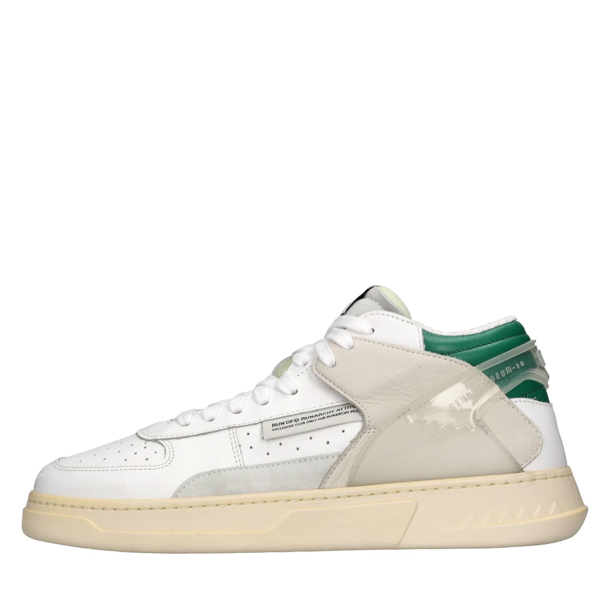 Sneakers modello HIGH COMBO in pelle e camoscio 