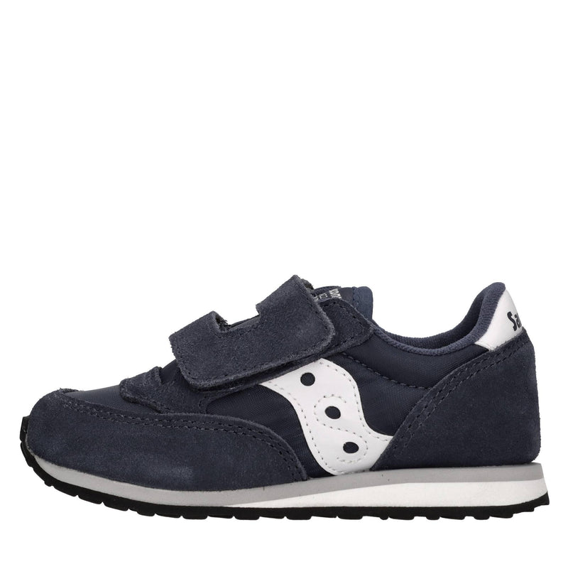 Sneakers modello BABY JAZZ in camoscio e tessuto 