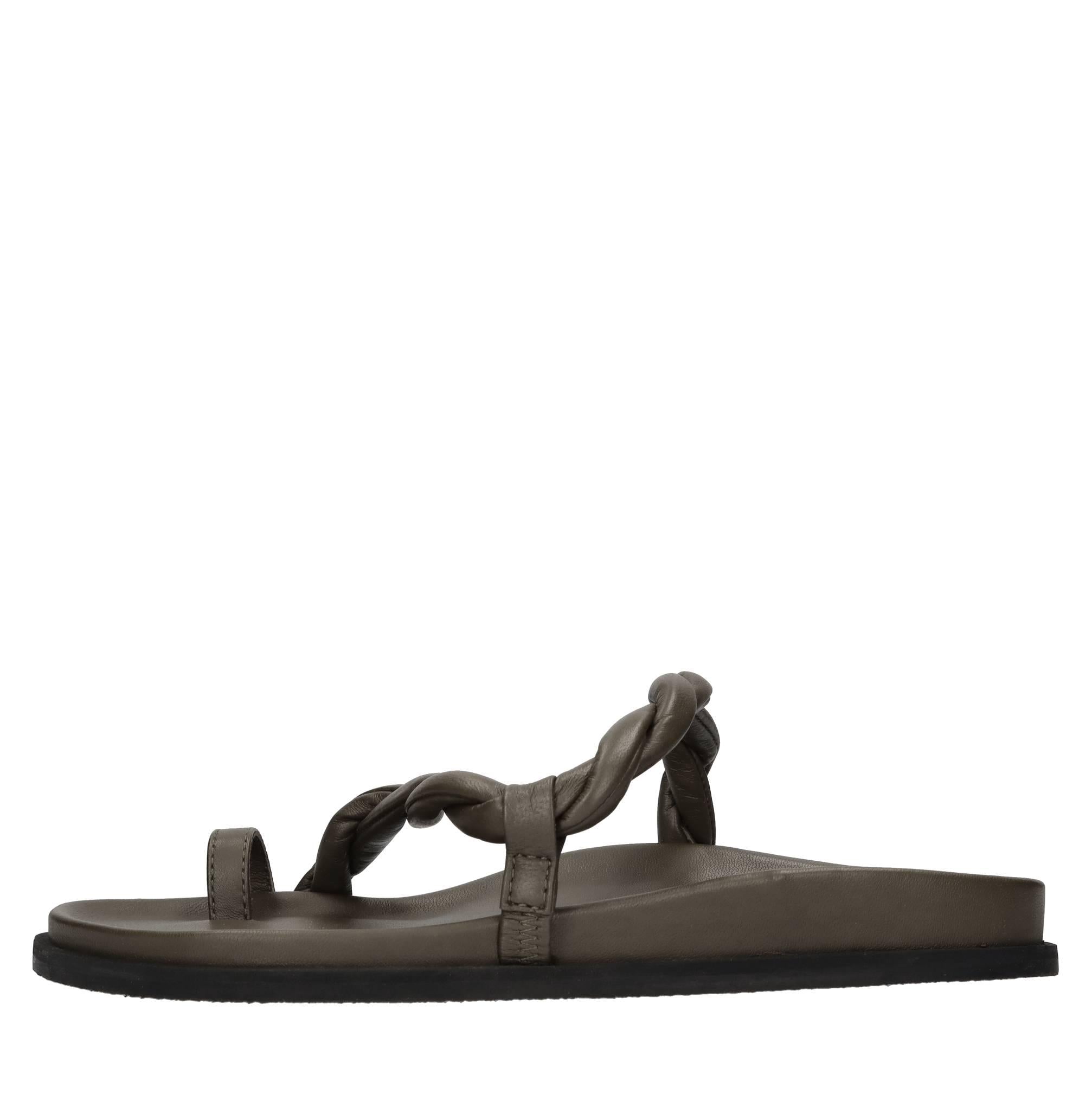 Mules in pelle 