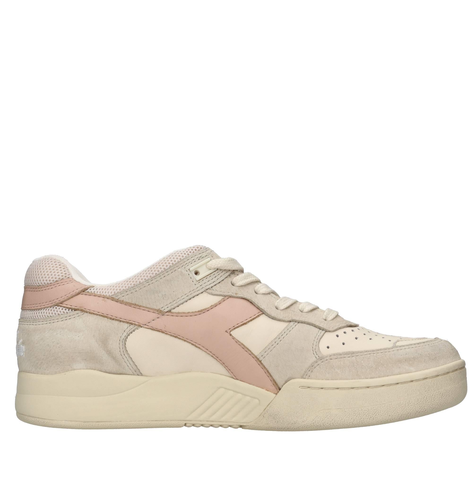 Sneakers in pelle e camoscio 