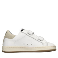 Sneakers in pelle e camoscio 