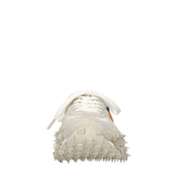 Sneakers in camoscio,pelle e tessuto 