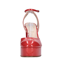 Décolleté Slingback in vernice 