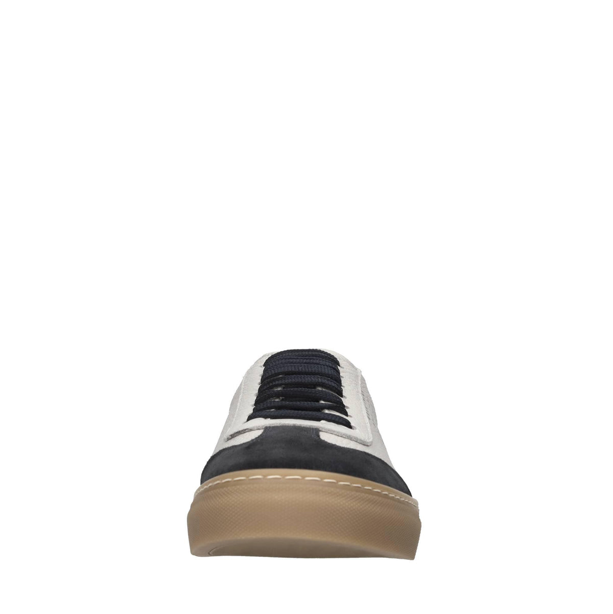 Sneakers in pelle e camoscio 