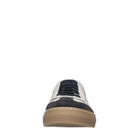 Sneakers in pelle e camoscio 
