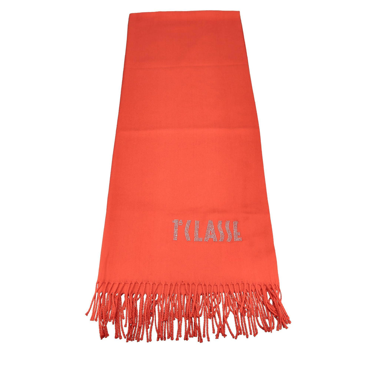 Stola con logo strass 