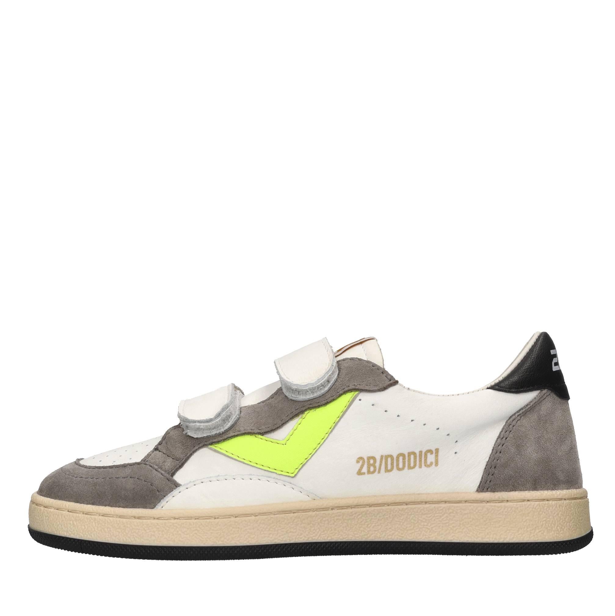 Sneakers in pelle e camoscio 