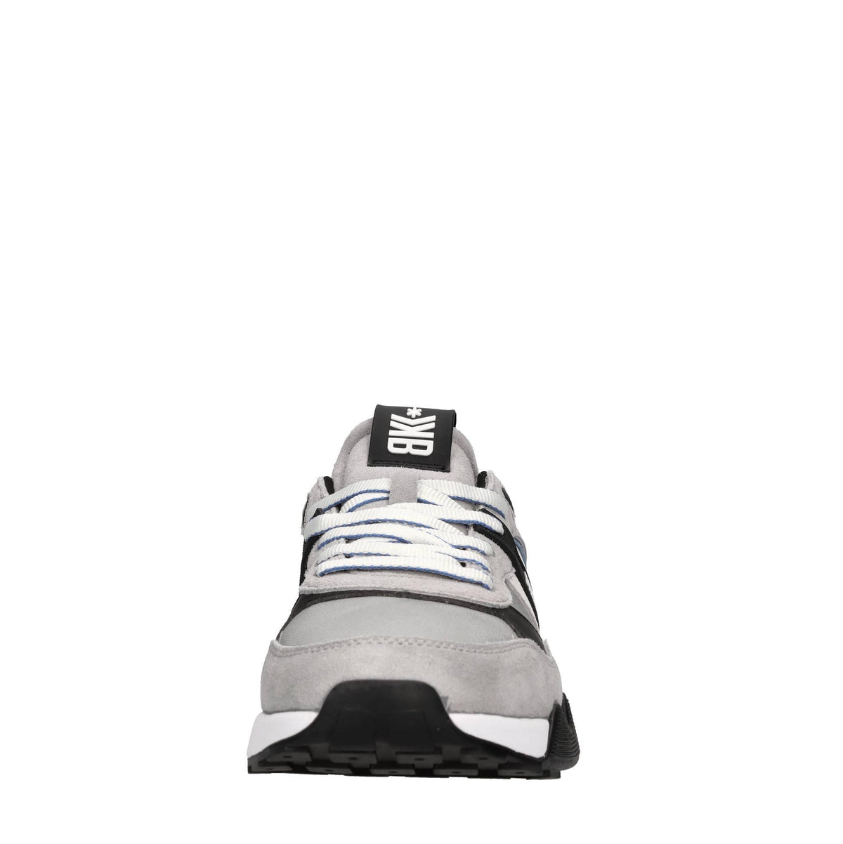 Sneakers in camoscio, ecopelle e tessuto 