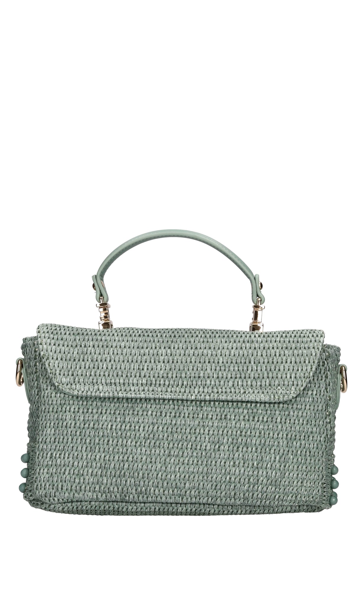 Borsa MALIBU in ecopelle e rafia 
