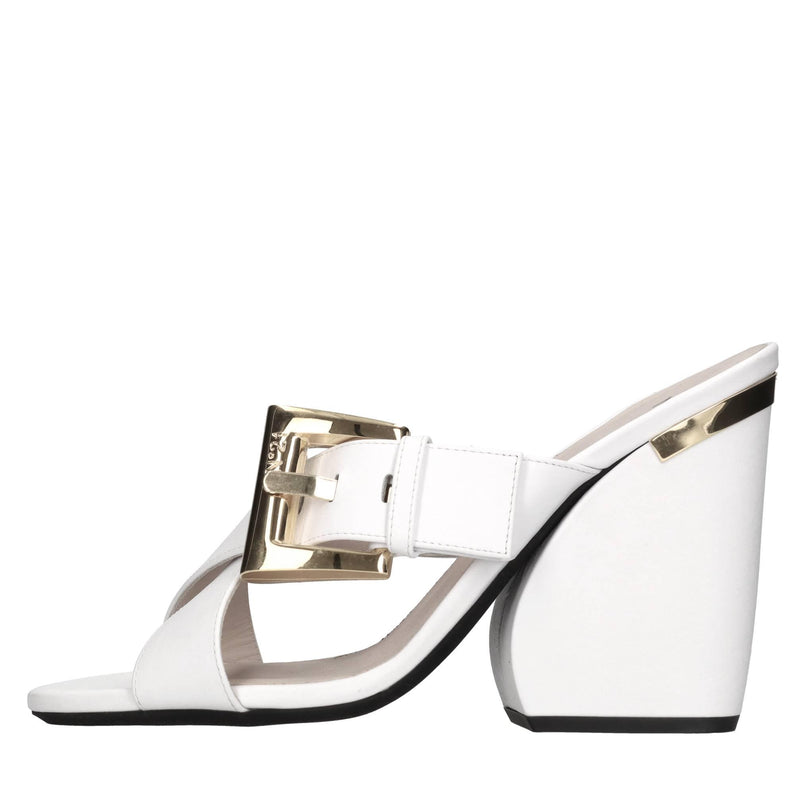 Mules in pelle 