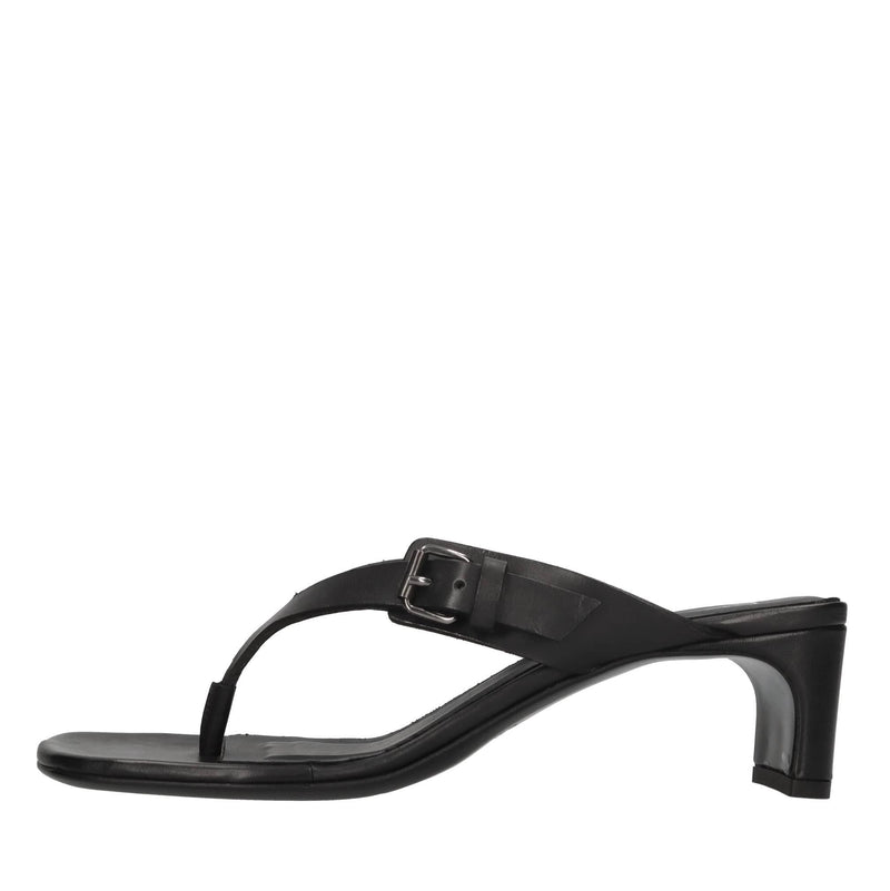 Mules in pelle 