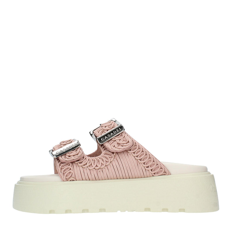 Sandali Flat CASADEI modello BIRKY-ALE in ecopelle 