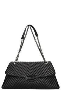 Borsa Alexis Big Metalessé in pelle 