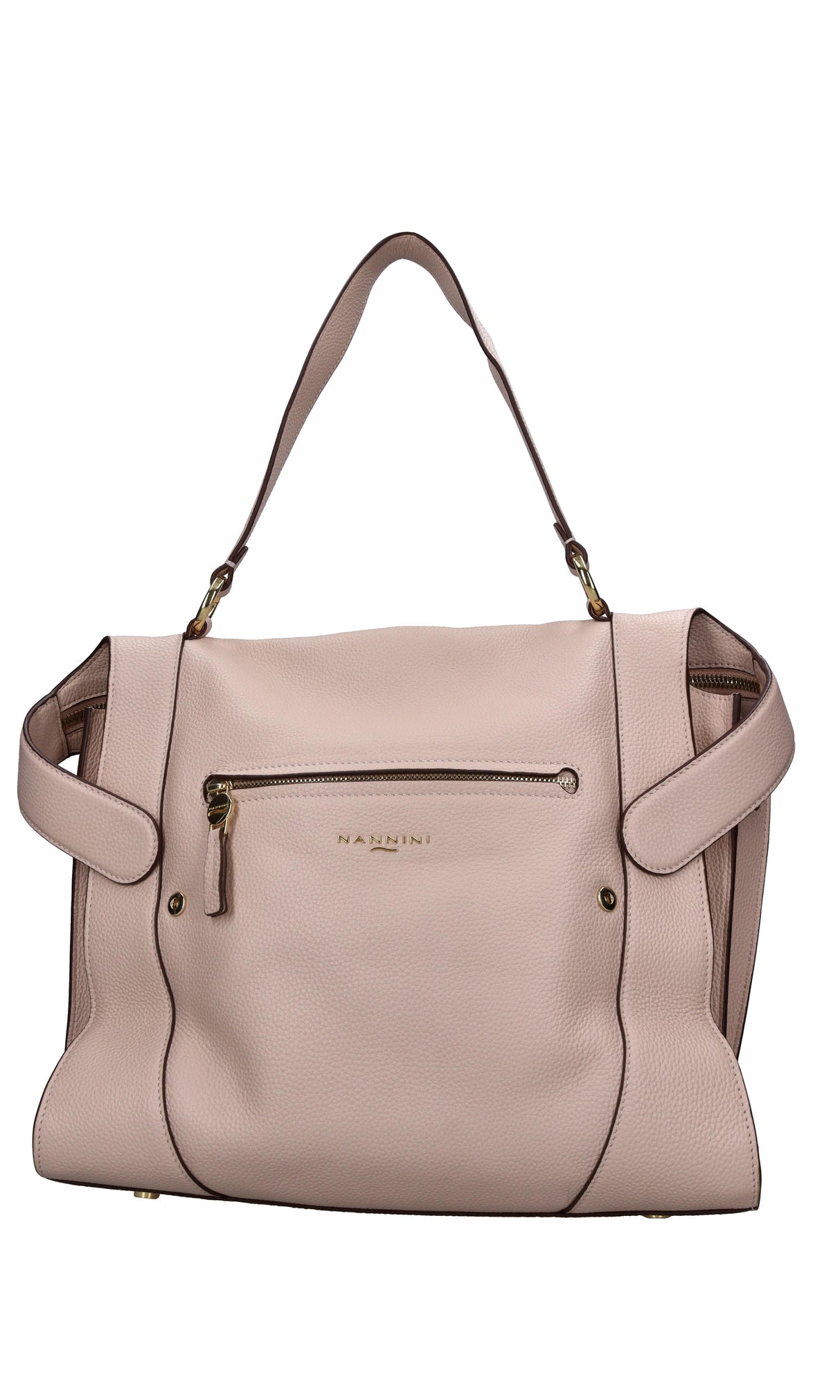 Shopper in pelle. 