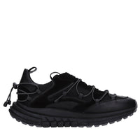 Sneakers in camoscio e pelle 