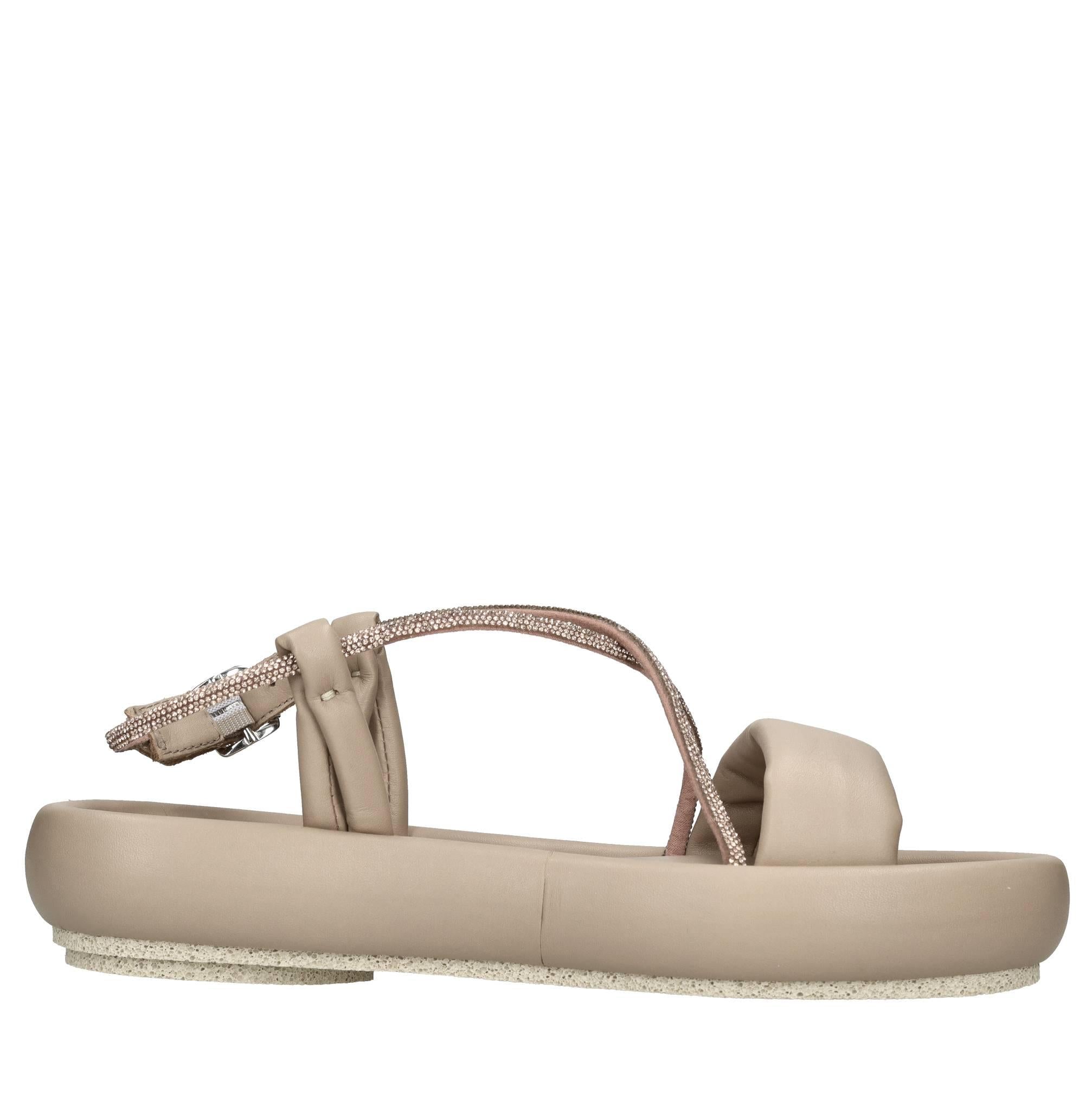 Sandali modello Bil Strass Dreamer in pelle 