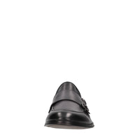 Mocassini doppia fibbia in pelle 