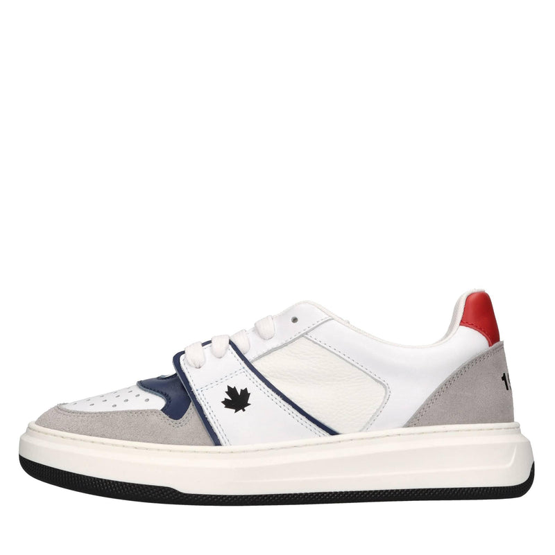 Sneakers in pelle e camoscio 