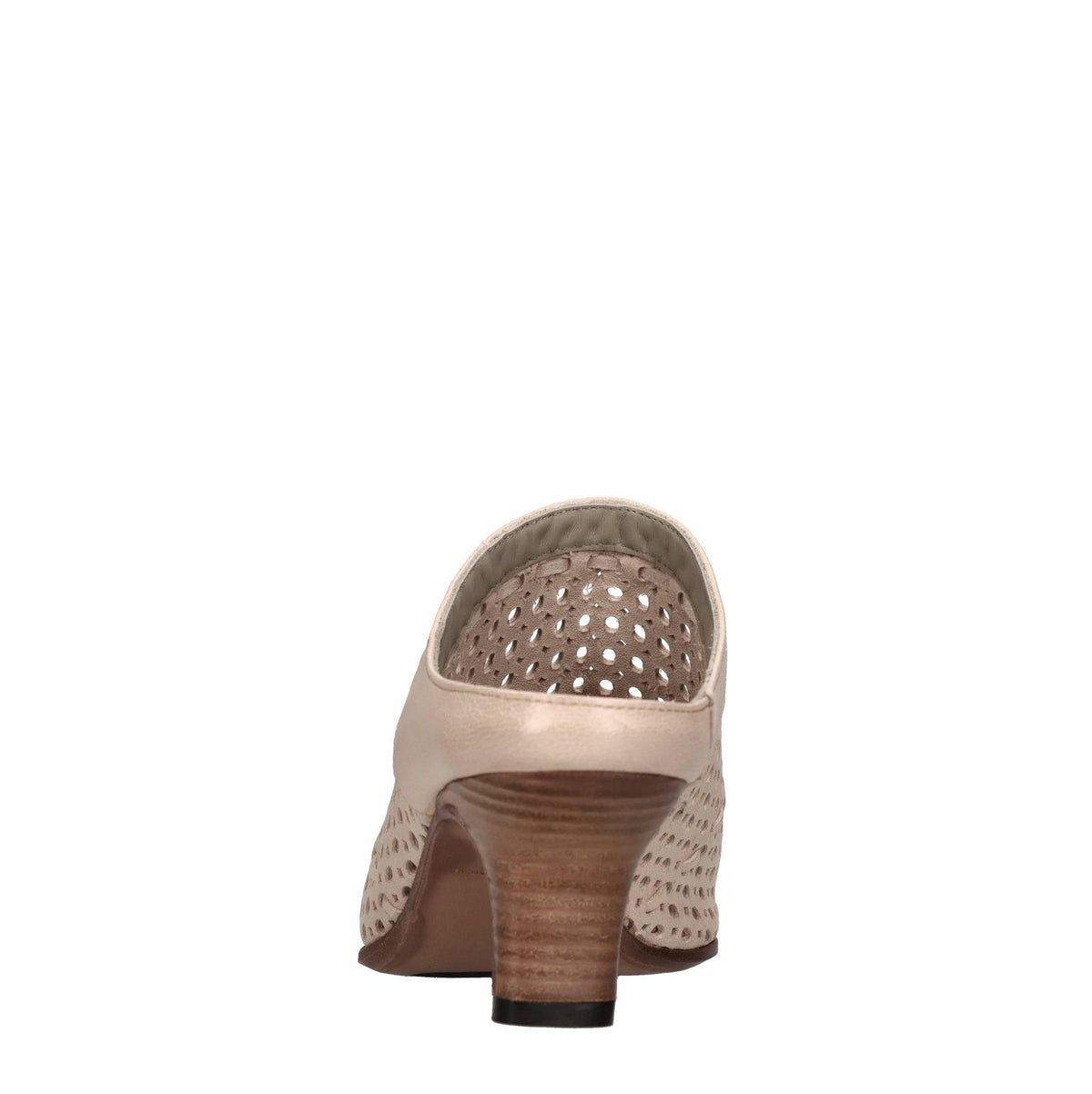 Mules in pelle 