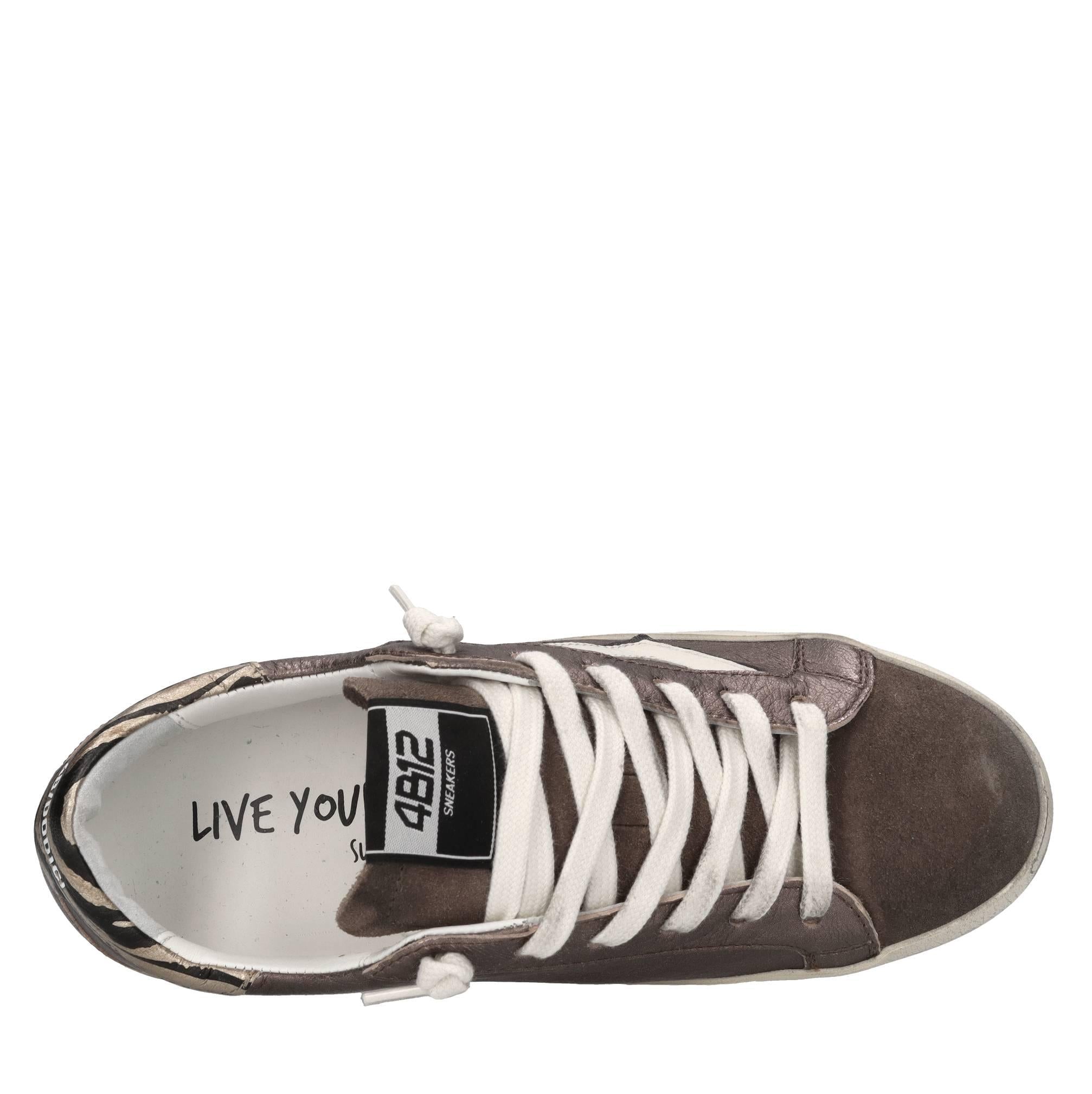 Sneakers in pelle 