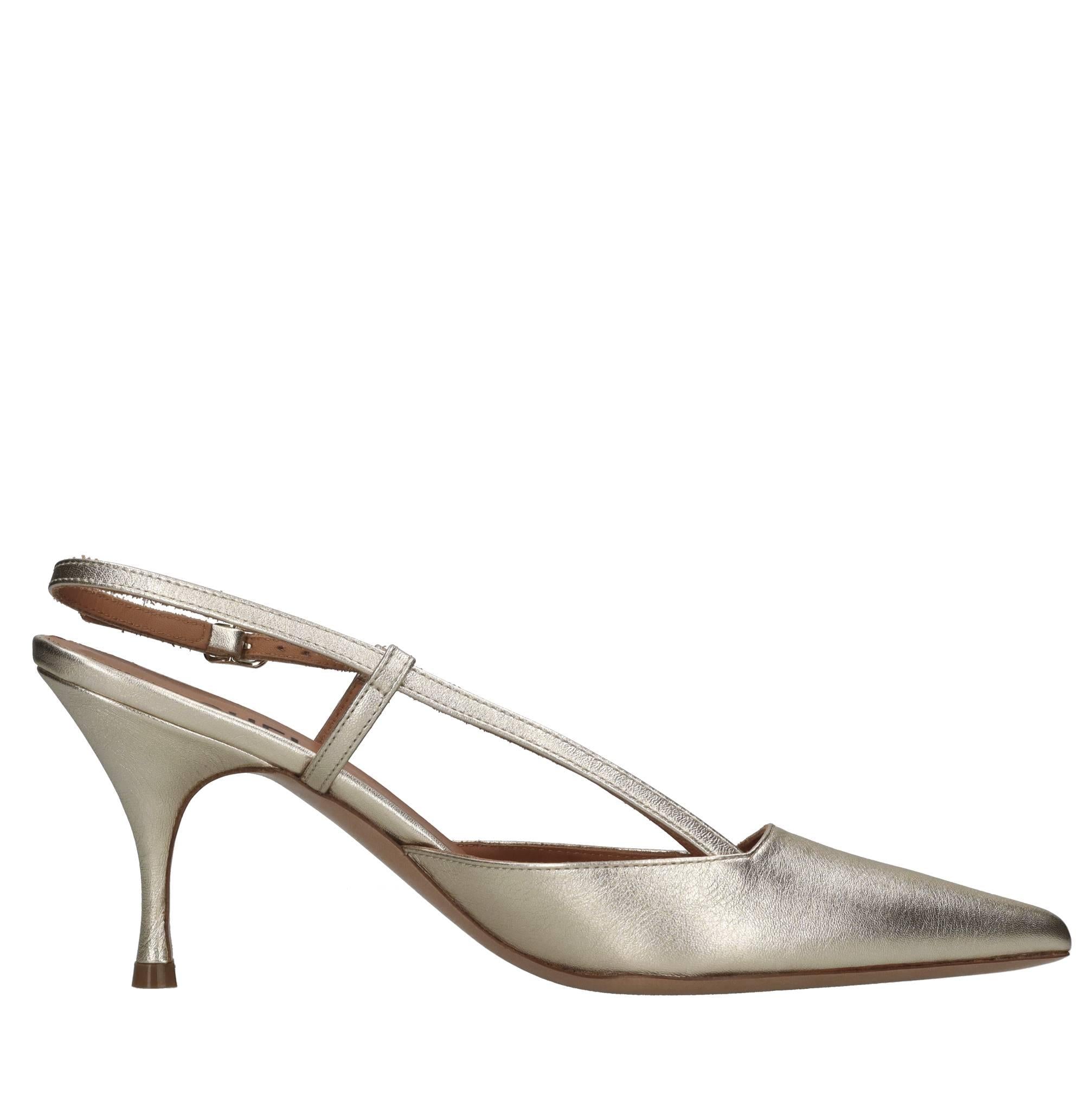 Décolleté slingback Rush in pelle 