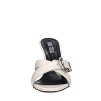 Mules in pelle 