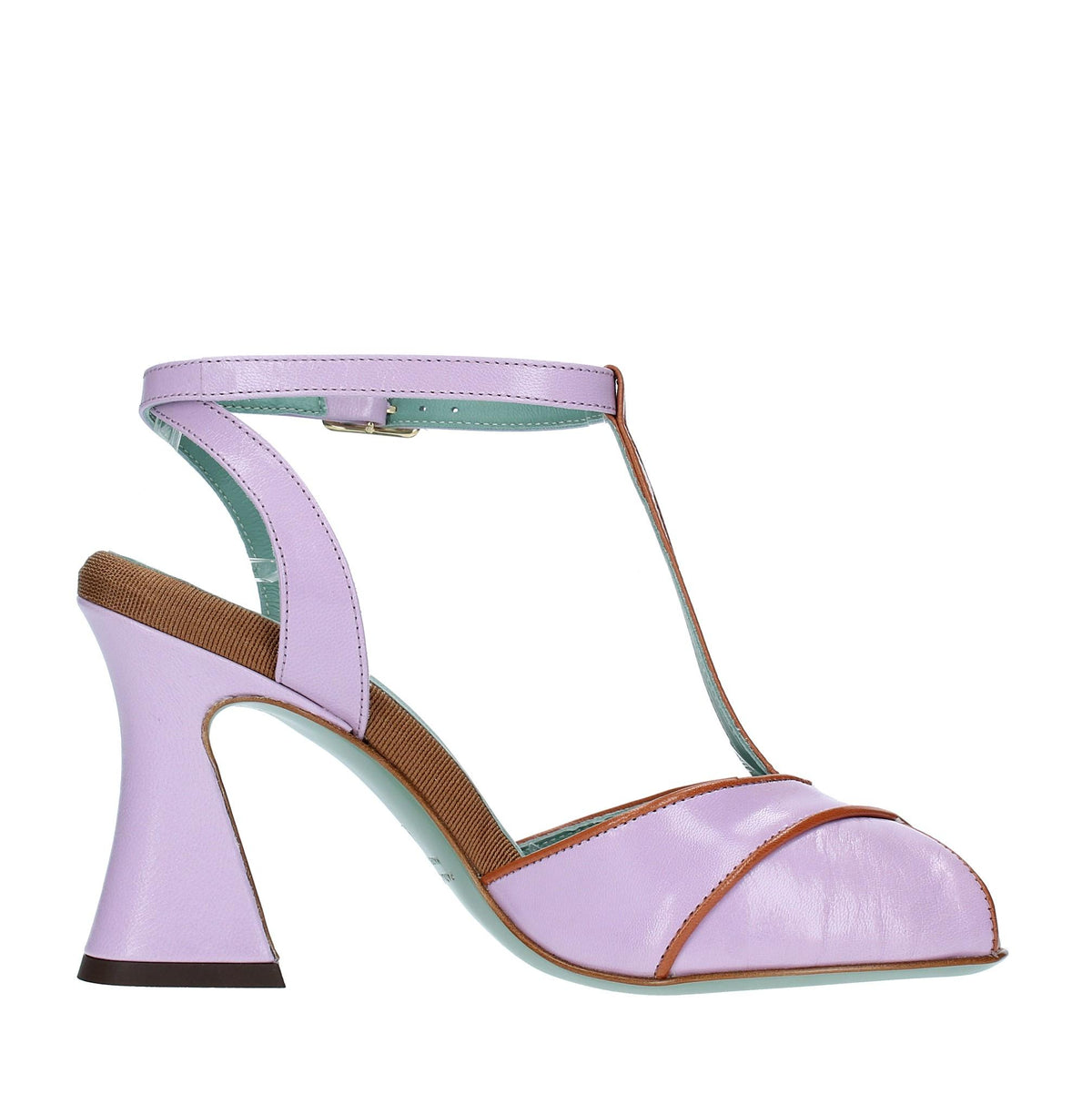 Sandali modello GLOSS in pelle 