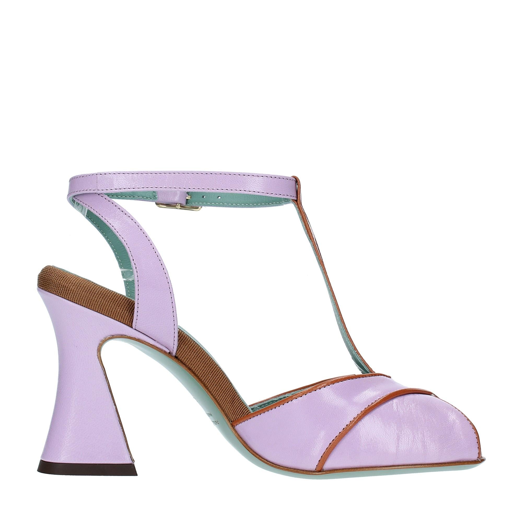 Sandali modello GLOSS in pelle 