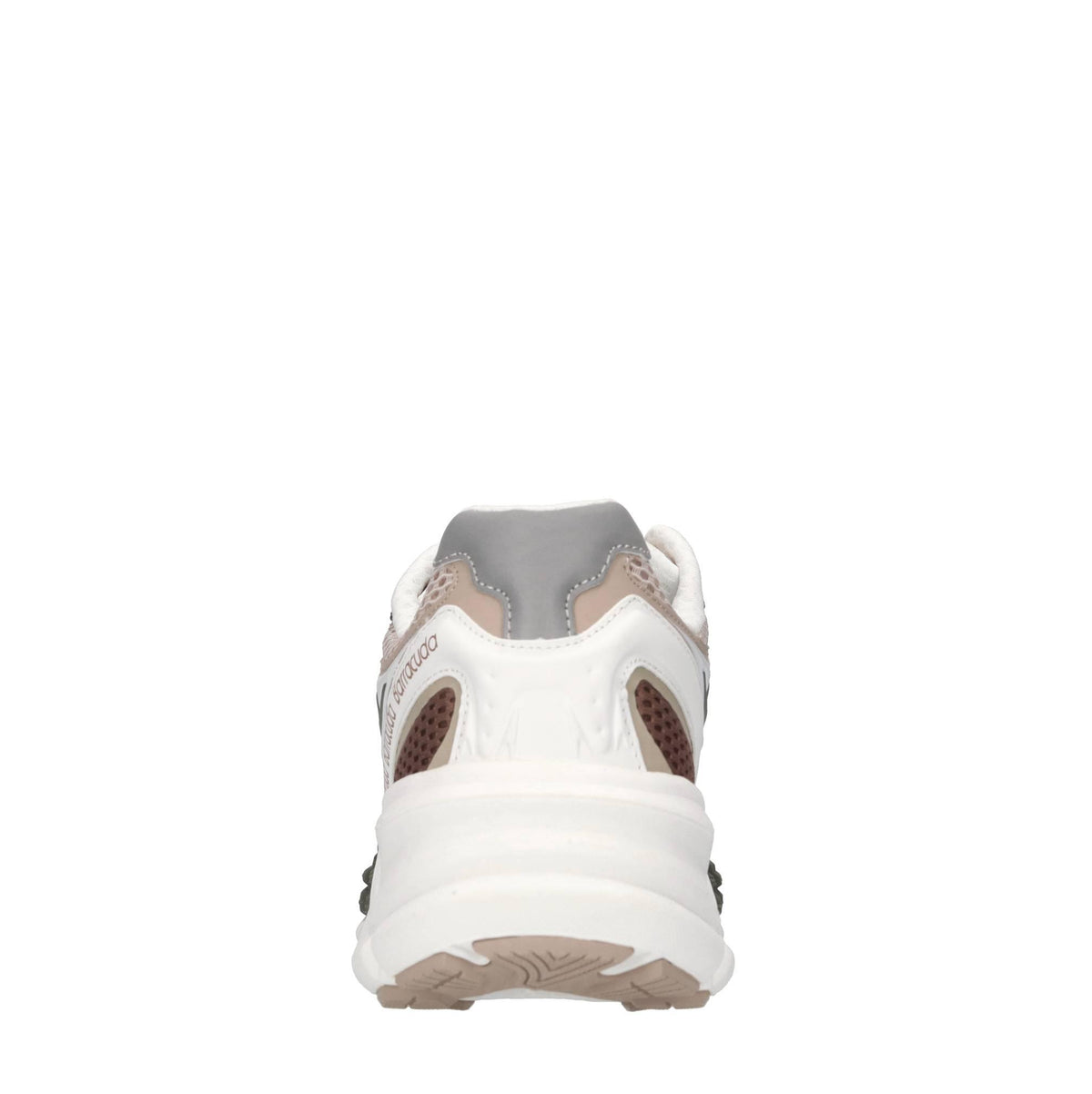 Sneakers in pelle,tessuto e gomma 