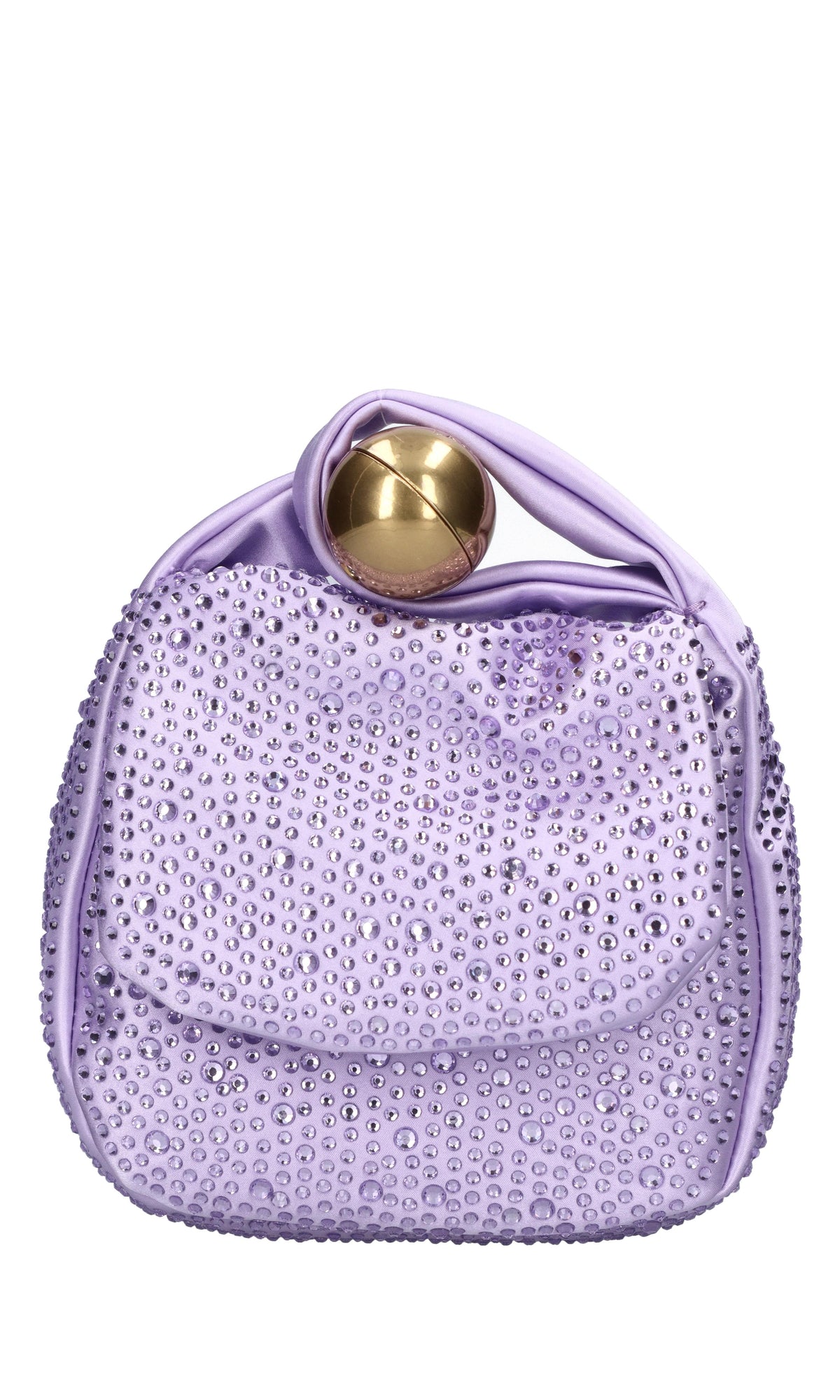 Borsa Night Edition in raso e strass 