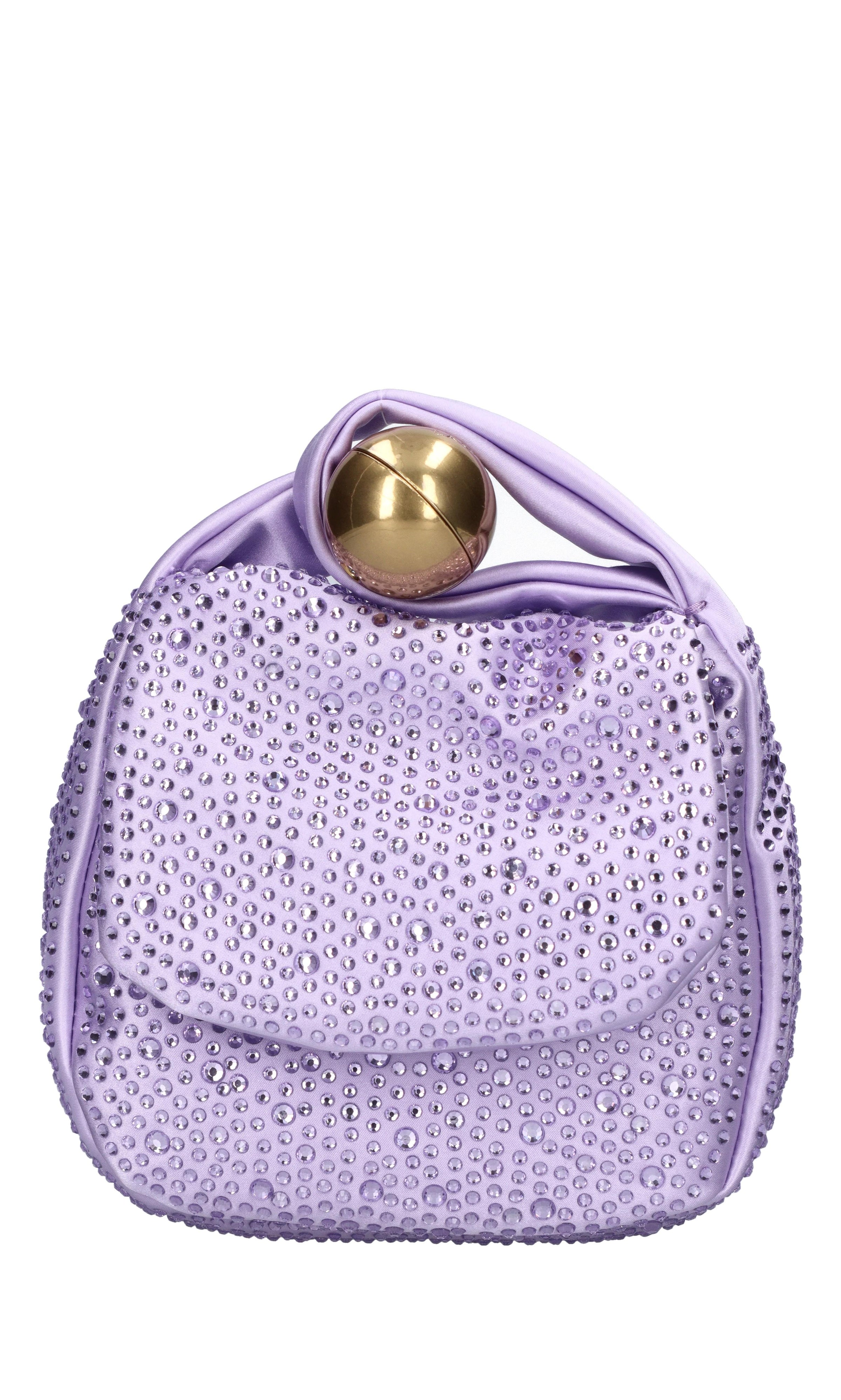 Borsa Night Edition in raso e strass 
