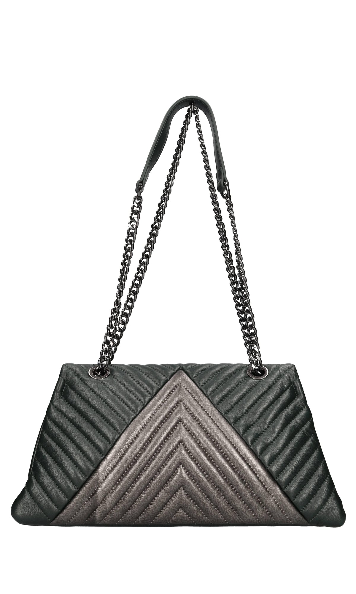 Borsa Alexis Met. in pelle 