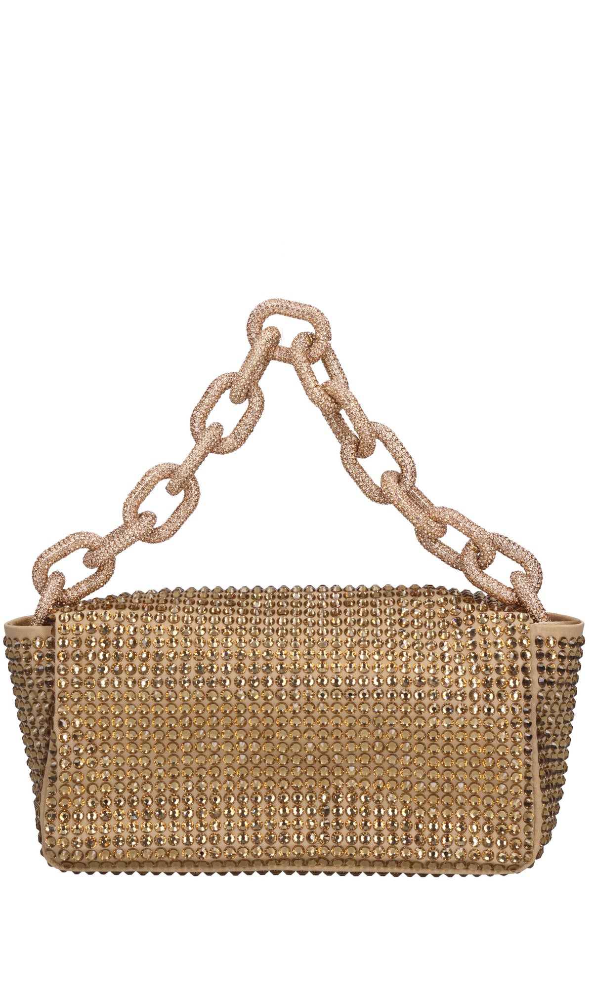 Borsa mini My Dream in raso e strass 