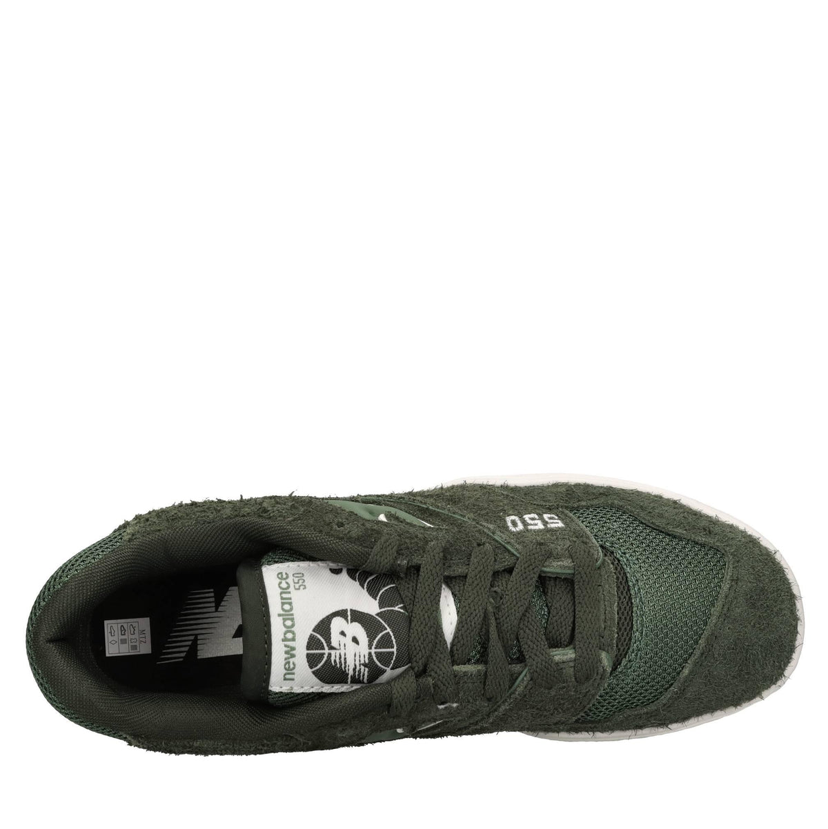 Sneakers in pelle e tessuto 