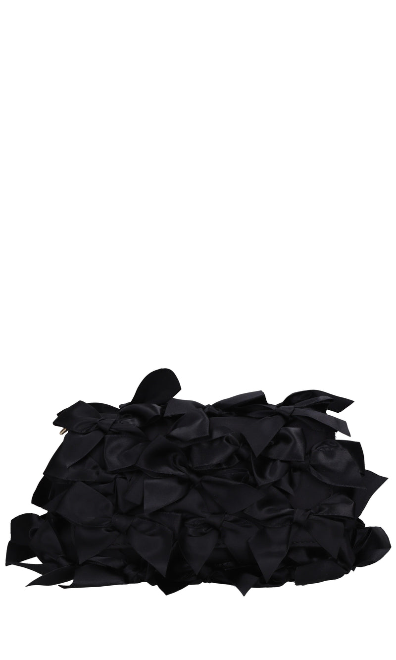 Borsa Bows in raso 