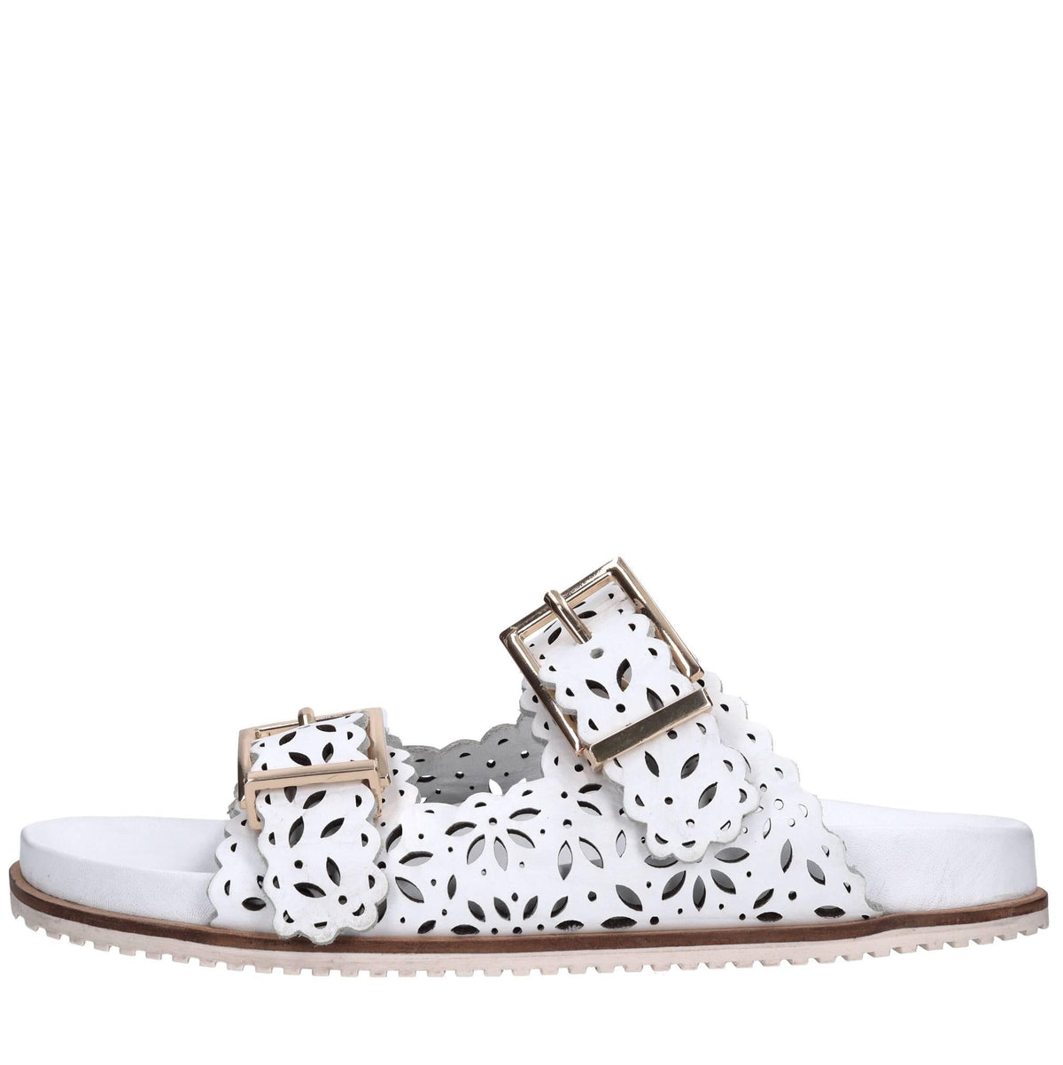 Mules in pelle 