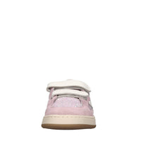 Sneakers in camoscio e glitter 