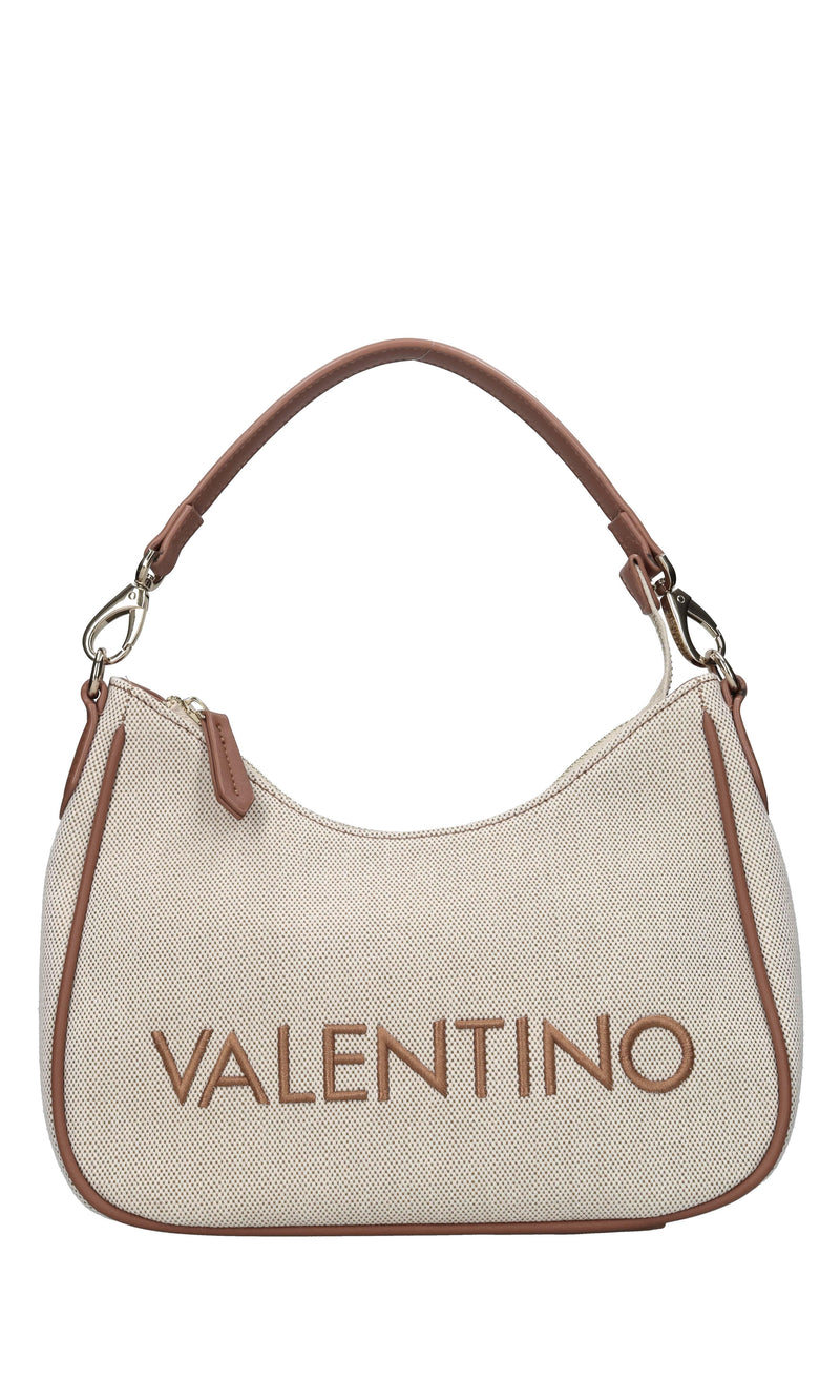 Borsa in tessuto ed ecopelle 