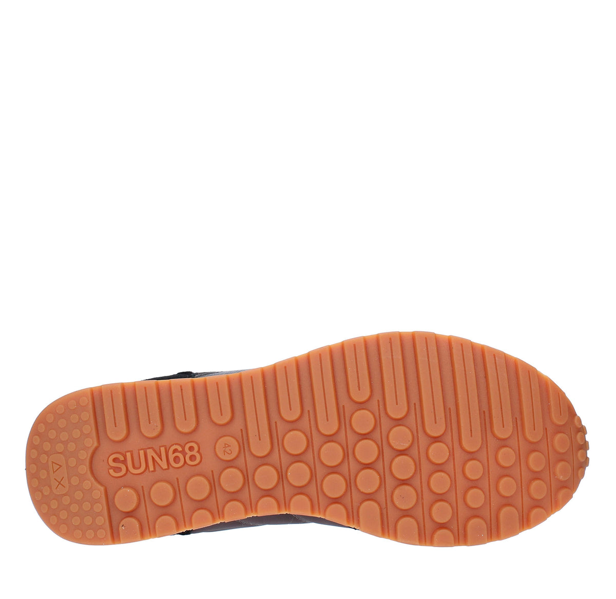 Sneakers modello Z43114 SUN68 in pelle scamosciata, tessuto traspirante e pelle 