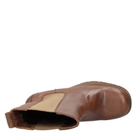 Tronchetti in pelle ed elastico 